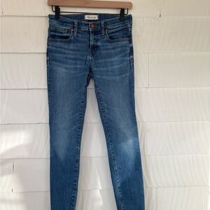 Madewell Women's Skinny Jeans in Classic Blue
